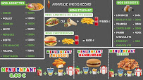 Menu Anatolie Kebab Page 1