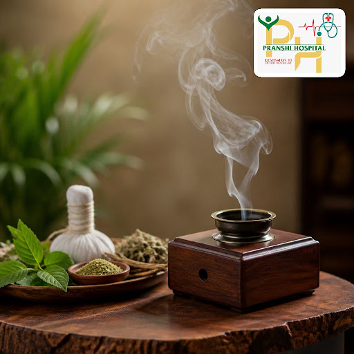 Breathe easier with Dhoompana, a traditional Ayurvedic herbal smoke therapy now available at PRAN… post image