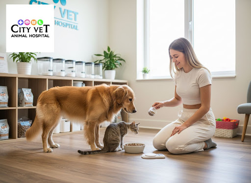 Is your dog or cat gaining a little too much, or looking underweight? Maintaining a healthy weigh… post image