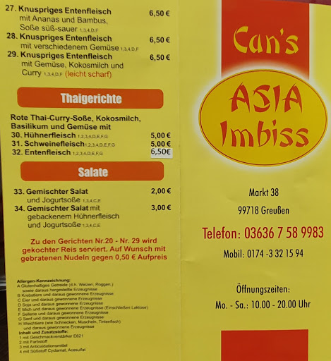 CAN Asia Imbiss - Visual