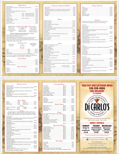 Di Carlo’s Pizzeria of Westbury - Thumbnail
