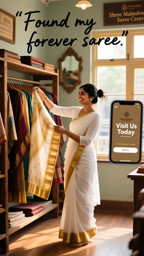 Wrap yourself in luxury with our exquisite handloom cotton sarees from Ilkal's Shree Maheshwari S… post image
