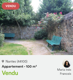 Photo n°27 de ESTIMATION IMMOBILIÈRE NANTES - Maria Inés FRANÇOIS mandataire immobilier Efficity à Nantes (Agence immobilière)