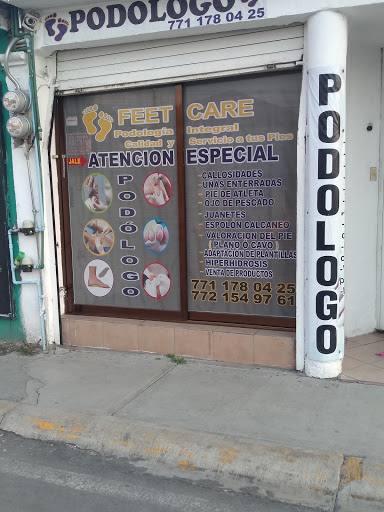 Feet care , atención de lunes a sábado de 10 am a 7:05 PM ,previa cita Logo