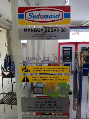 Indomaret Mangga BESAR 50 TJJU, Author: Yunus Novian