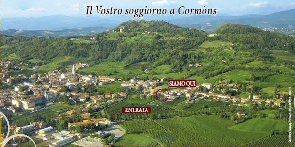 AGRITURISMO con piscina Al Benandant con servizio B&B - Immerso tra i VIGNETI della Strada del Vino Doc COLLIO - Cormons Viale Roma angolo, Via Colombar, 34071 Cormons GO, Italia