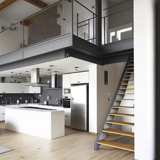 Créer une mezzanine, c’est souvent la meilleure façon...