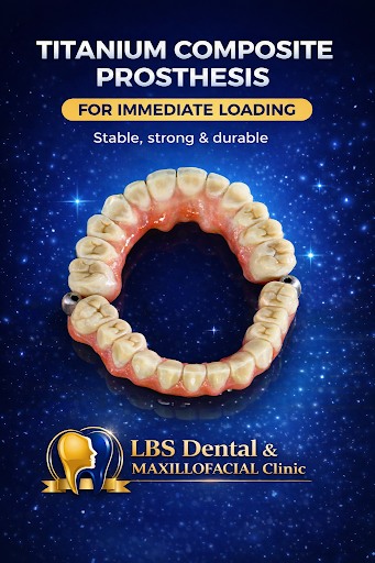 At LBS Dental & Maxillofacial Clinic, we offer advanced titanium composite prosthesis designed fo… post image