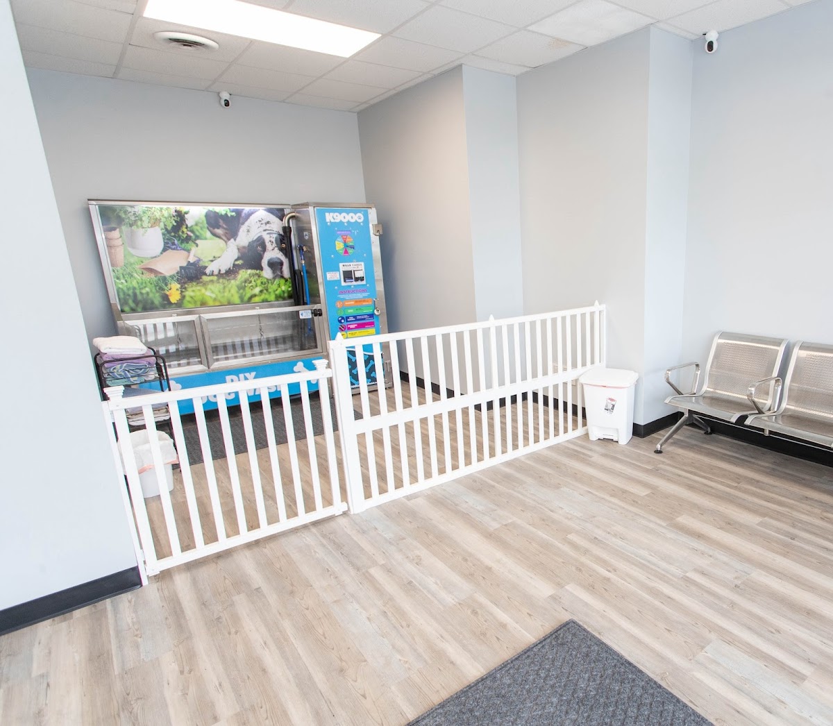 Self-service laundry at Splash 'Em Out Laundromat, Lexington, KY