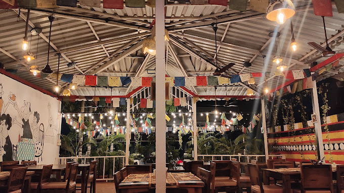 The Bodhi Tree Cafe and Bar, Morjim Beach, Goa