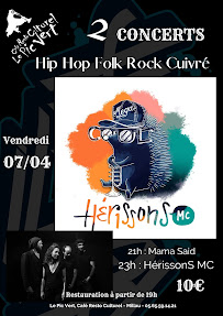 Menu Café Resto Culturel Le Pic Vert Page 12