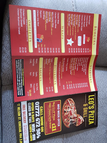 Comments and reviews of Leo's pizza and grill
