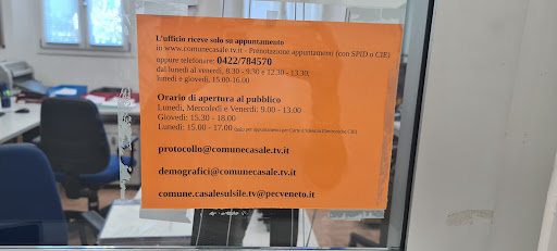 Ufficio Anagrafe Casale Sul Sile