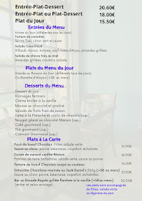 Menu Restaurant LA TRIBU. Ouvert du lundi au SAMEDI MIDI!! 🤩 Terrasse chauffée côté jardin Page 2