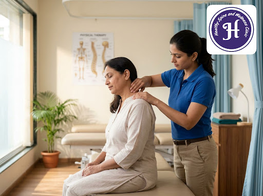 Neck pain slowing you down? At Healthy Spine and Wellness Clinic in Vashi, Navi Mumbai, we focus…