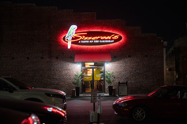 Front view of Sisserou's Caribbean Restaurant & Catering in Tulsa - Best Caribbean Restaurant nearby.