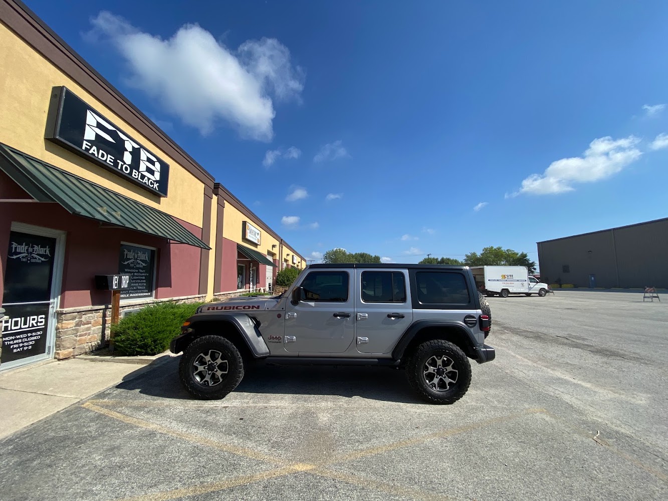 Street view of Fade To Black Tint & Customs