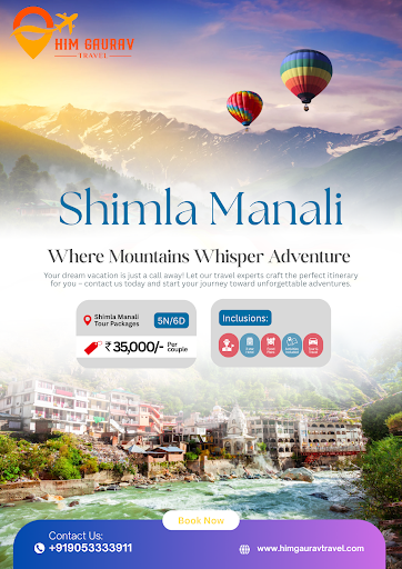 🌄 Him Gaurav Travel – Trusted Travel Agents in Shimla for Memorable Journeys! post image