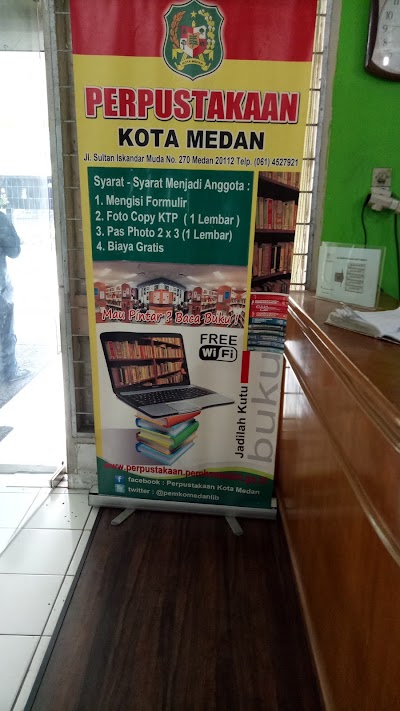 Photos of Department of Library and Archival Pemko Medan