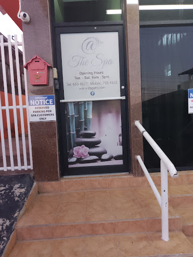 At the spa