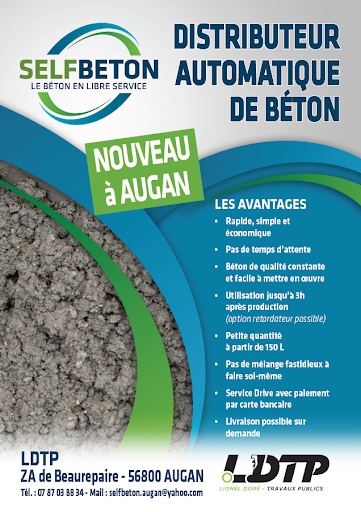 SELFBETON AUGAN - Distributeur automatique - Béton - Béton prêt à l'emploi - libre-service - Augan - Morbihan - 56 - 56800 - Thumbnail