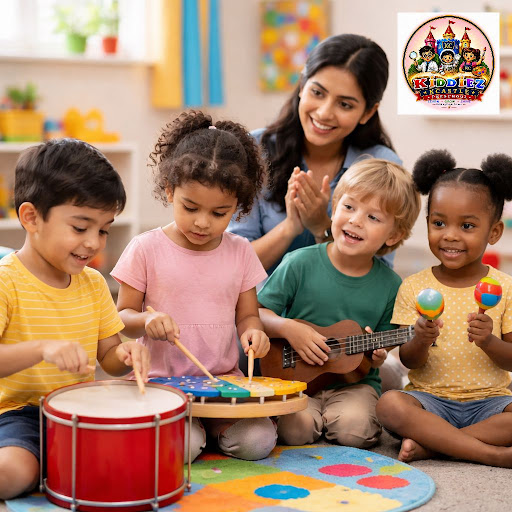 At Kiddiez Kcastle Preschool in Ghansoli, Navi Mumbai, music is much more than fun and games – it… post image