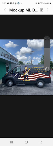 Minuteman Locksmith Logo