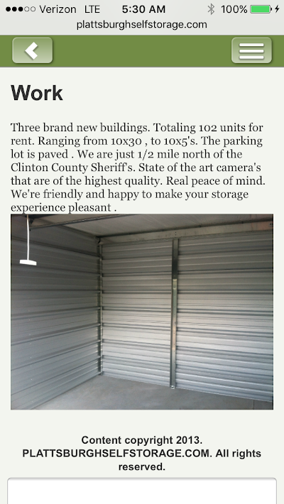 Plattsburgh Self Storage