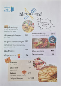 Menu Camping des Nations Page 1
