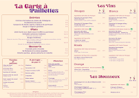 Menu La Guinguette à Paillettes Page 2