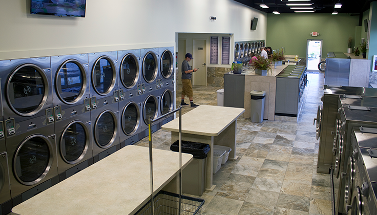 Spot Laundromat laundromat interior in Hagerstown, MD