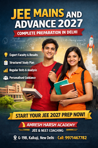 Why Choose Us for JEE MAINS AND ADVANCE, 2027? post image