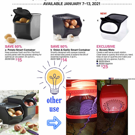 Tupperware Galore - Visual