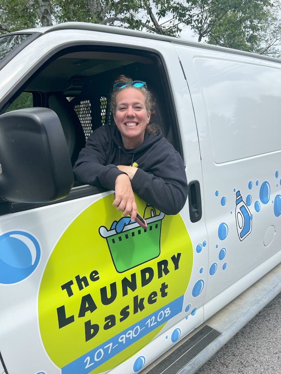 Self-service laundry at The Laundry Basket, Bangor, ME