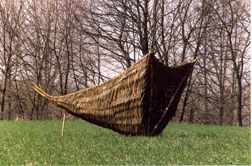 Skulptur "Segel im Wind" von Gerhard Brauße