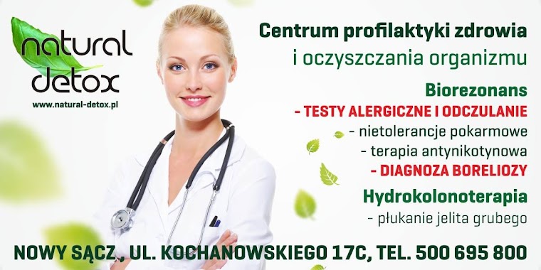 Natural-Detox Centrum Profilaktyki Zdrowia i Oczyszczania Organizmu, Author: Natural-Detox Centrum Profilaktyki Zdrowia i Oczyszczania Organizmu