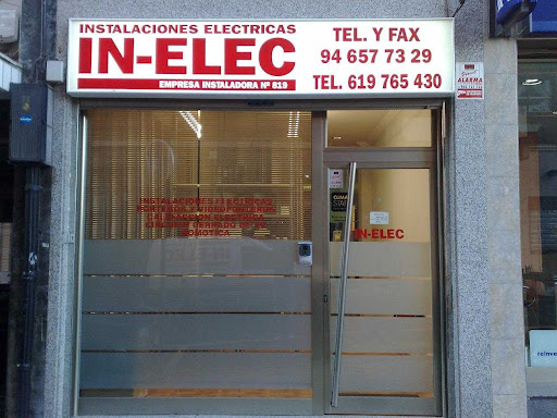 IN-ELEC en Barakaldo: contacto y ubicación en Barakaldo: contacto y ubicación
