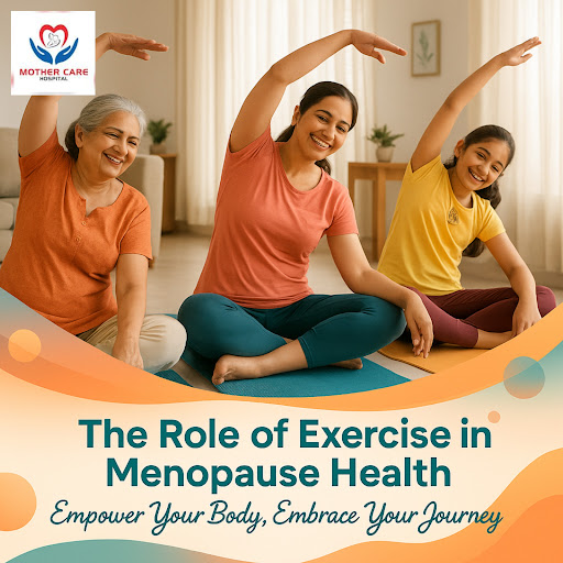 Exercise improves mood, reduces weight gain, and eases menopausal symptoms. 🏃‍♀️💪 Embrace fitness! post image