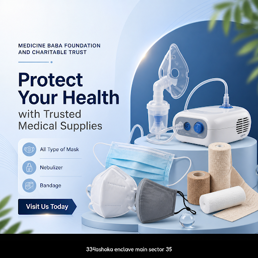 Medicine Baba Foundation and Charitable Trust offers the foundation serie of all types of masks,… post image