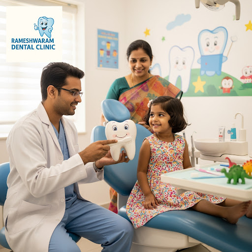 Healthy smiles start early. At Rameshwaram Dental Clinic in Karelibagh, Vadodara, we focus on gen…