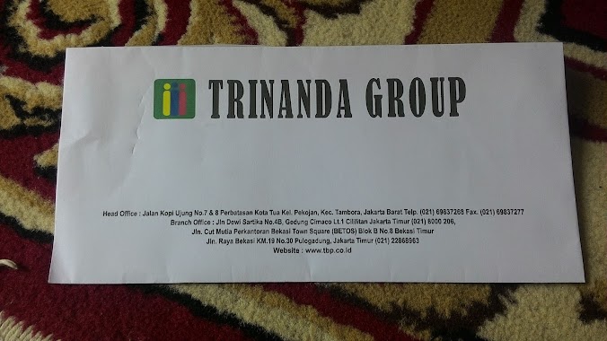 PT. Trinanda Group, Author: Aisyiyah A. N.