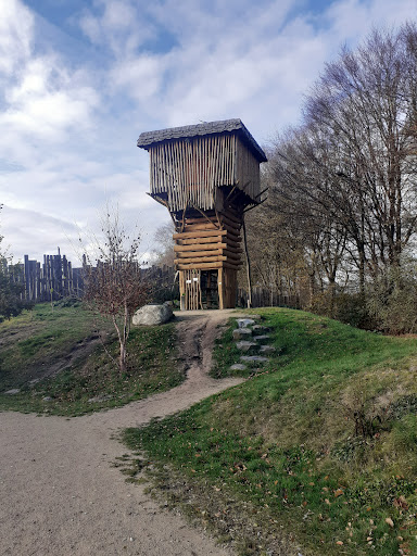 Reste vom ehemaligen Rosengarten