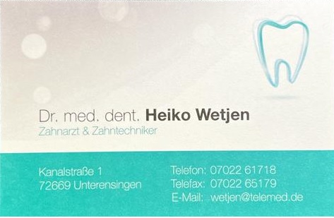 Dr. med. dent. Heiko Wetjen - Thumbnail