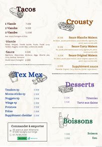 Menu CRUSTY 91 Page 2