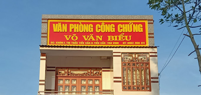 VĂn Phòng Công Chứng Võ Văn Biểu, Tiểu Cần, Tiểu Cần, Trà Vinh