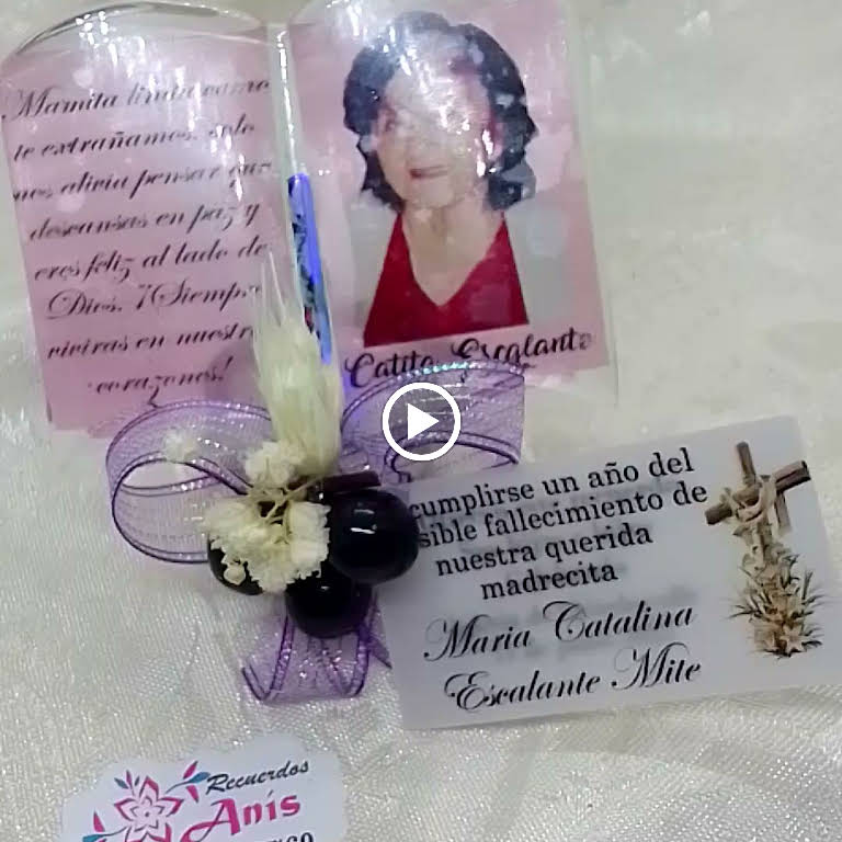 Recuerdos para misa de Honras 44 dol la docena 📲0985865949