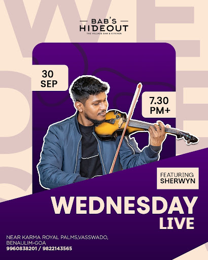 Wednesday Live at Bab’s Hideout post image