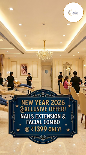 NAIL EXTENSION + FACIAL AT 1399 post image