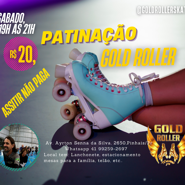 Gold Roller Skaters clube de patinadores. Curitiba!