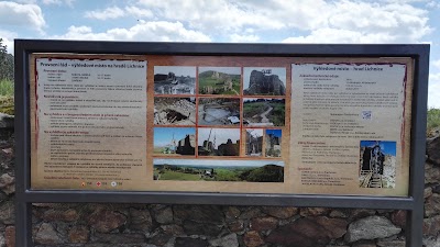 Photos of castle ruins Lichnice